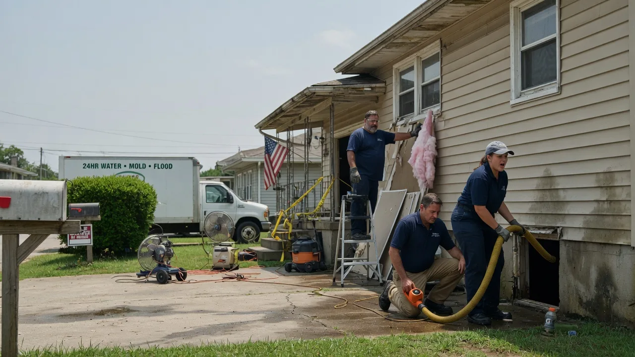 Water Damage Repair in Wingate, NC near me
